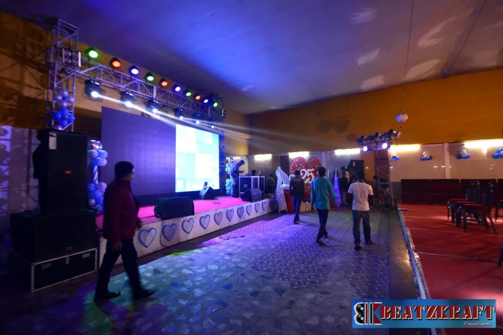 Stage production setup by Beatzkraft
