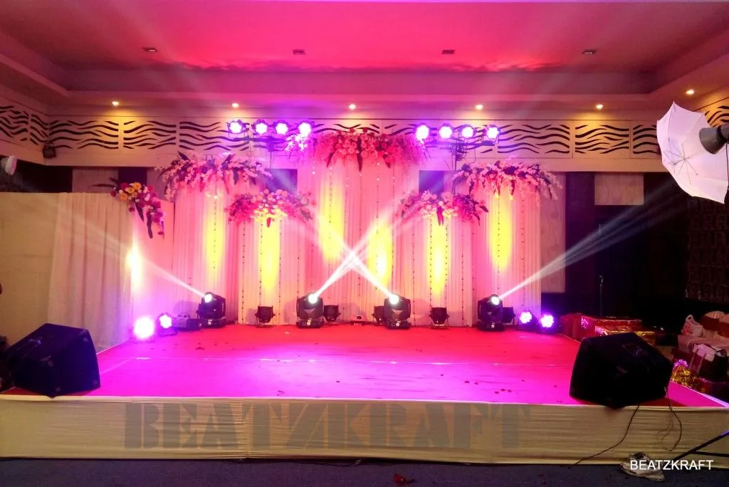 Decor setup by Beatzkraft
