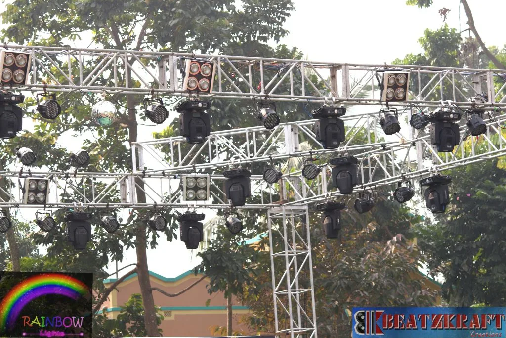 Event stage structure by Beatzkraft